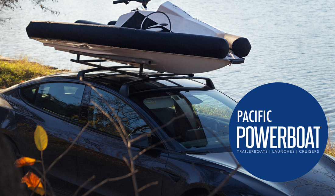 Pacific Powerboat: ROXEN INTRODUCES CAR-TOPPABLE ELECTRIC PWC