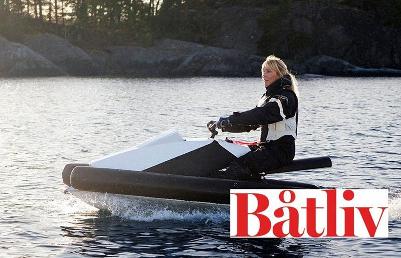 Båtliv: Ultralätt eldriven vattenskoter från Linköping – premiär i Düsseldorf - Roxen Innovations